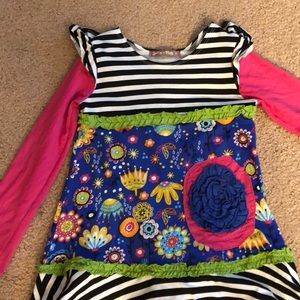 Adorable multicolored pants set (Girls)